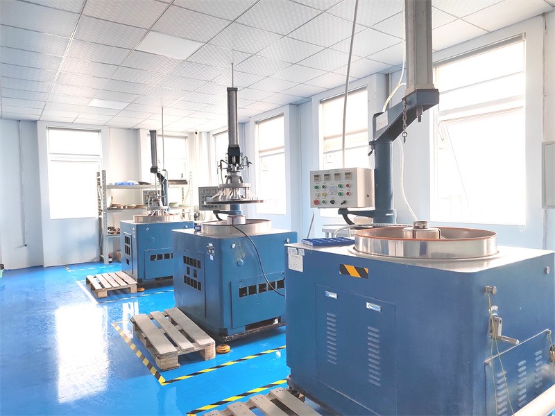 Double-faced grinding and polishing machine